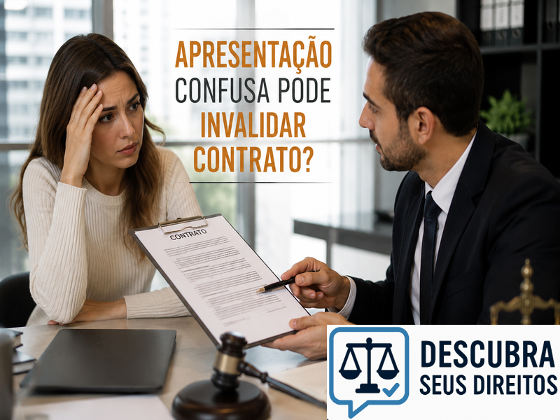 Apresentação confusa pode invalidar contrato?