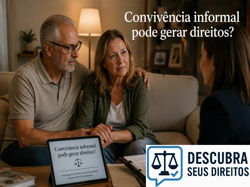 Convivência informal pode gerar direitos?