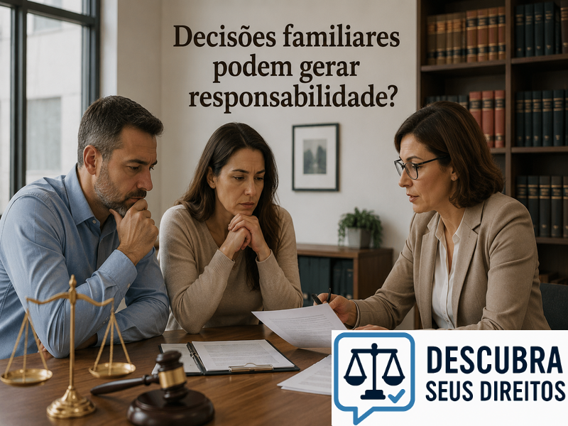 Decisões familiares podem gerar responsabilidade?