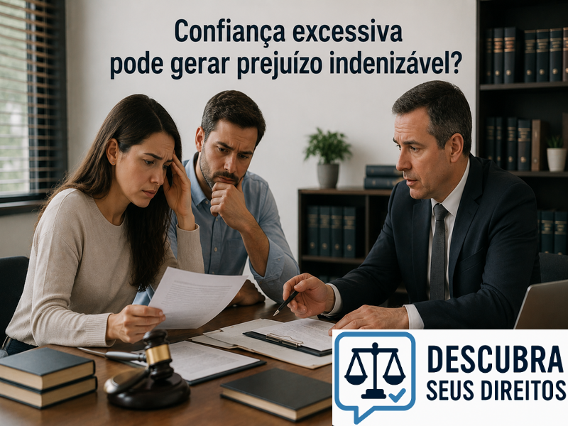 Confiança excessiva pode gerar prejuízo indenizável?
