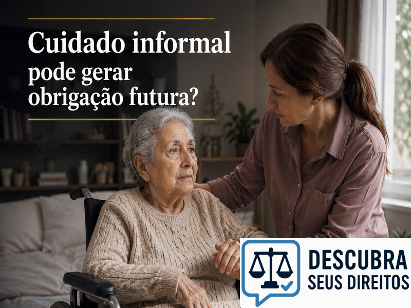 Cuidado informal pode gerar obrigação futura?