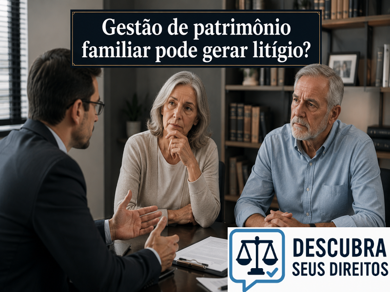 Gestão de patrimônio familiar pode gerar litígio?