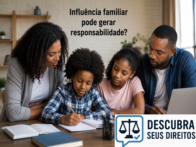 Influência familiar pode gerar responsabilidade?