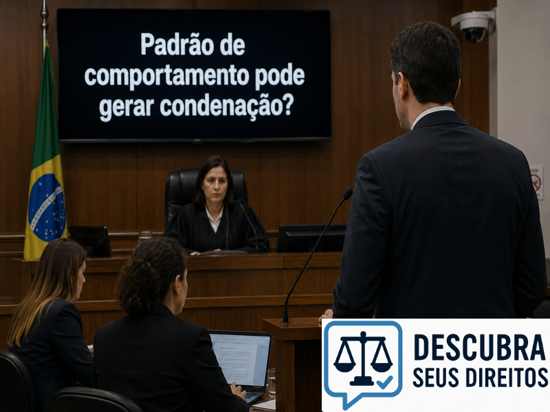 Padrão de comportamento pode gerar condenação?