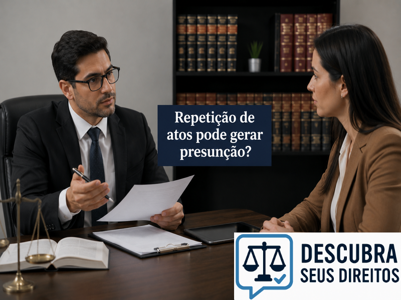 Repetição de atos pode gerar presunção?