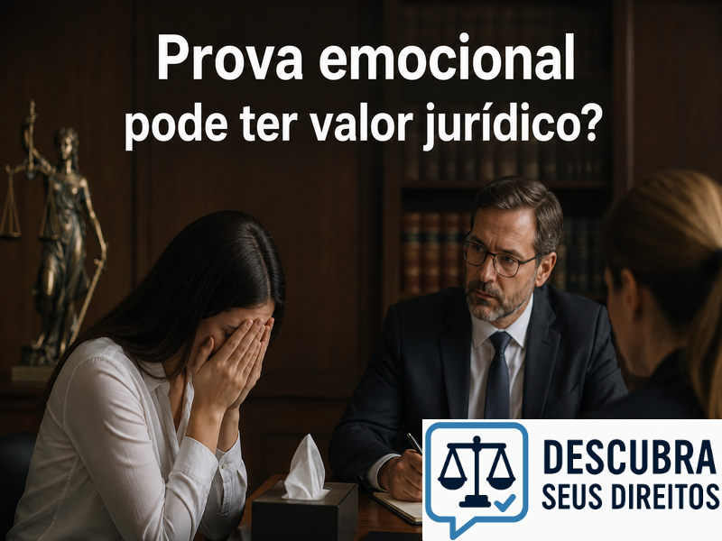 Prova emocional pode ter valor jurídico?
