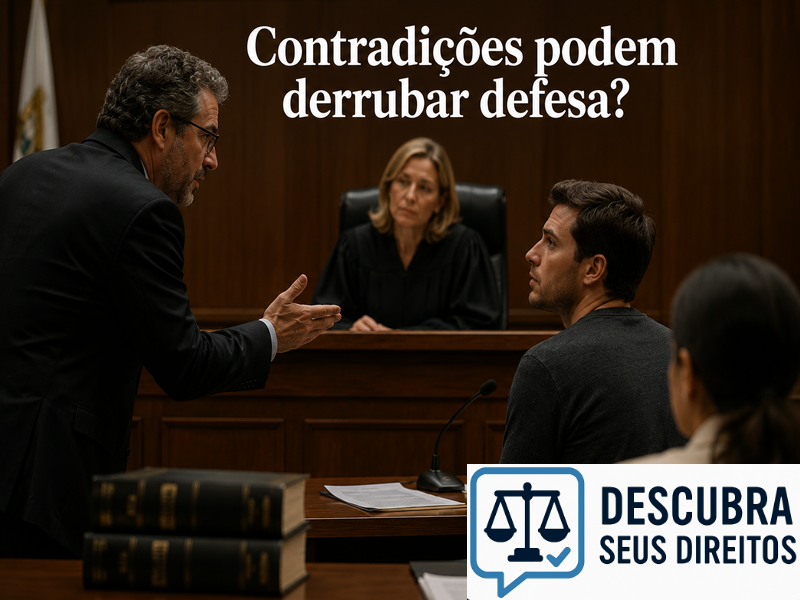 Contradições podem derrubar defesa?