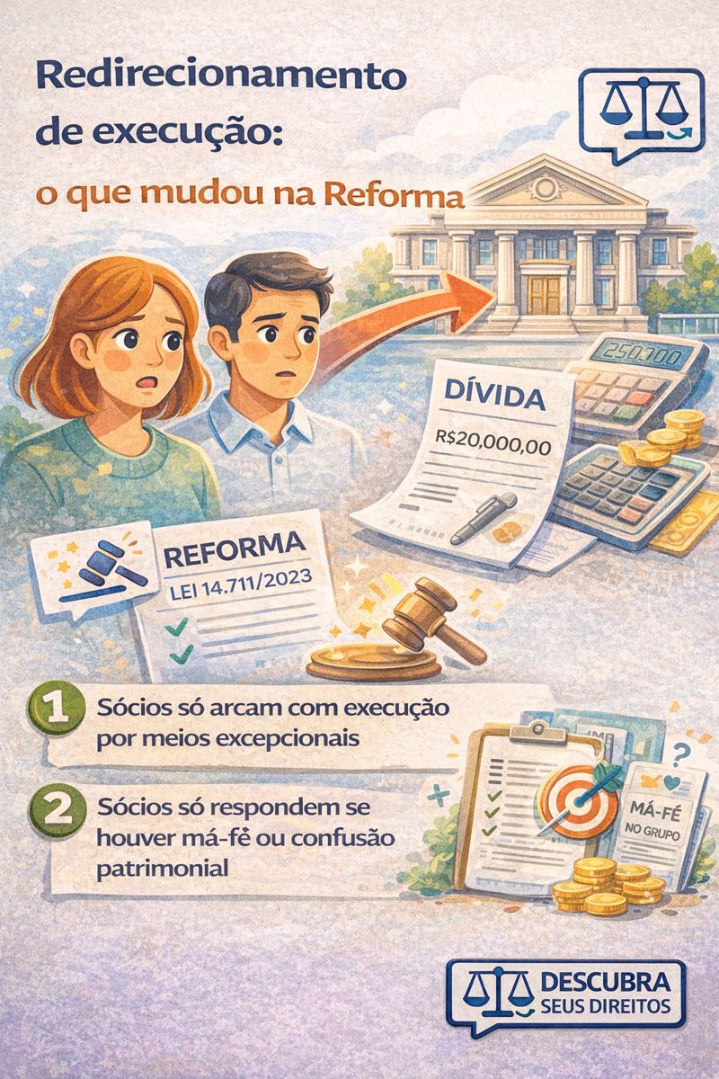Redirecionamento da execução trabalhista: o que a Reforma realmente mudou