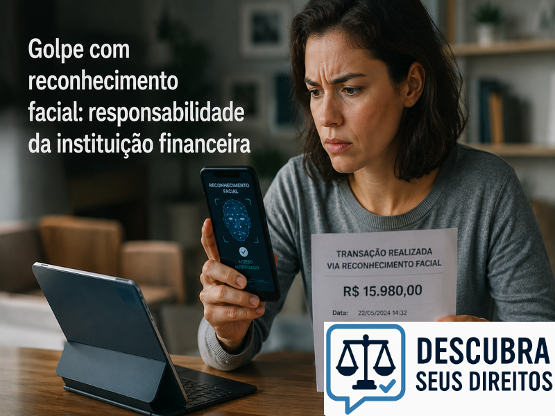 Golpe com reconhecimento facial: responsabilidade da instituição financeira