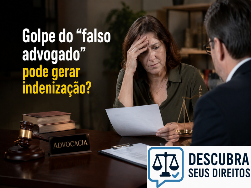 Golpe do “falso advogado” pode gerar indenização?