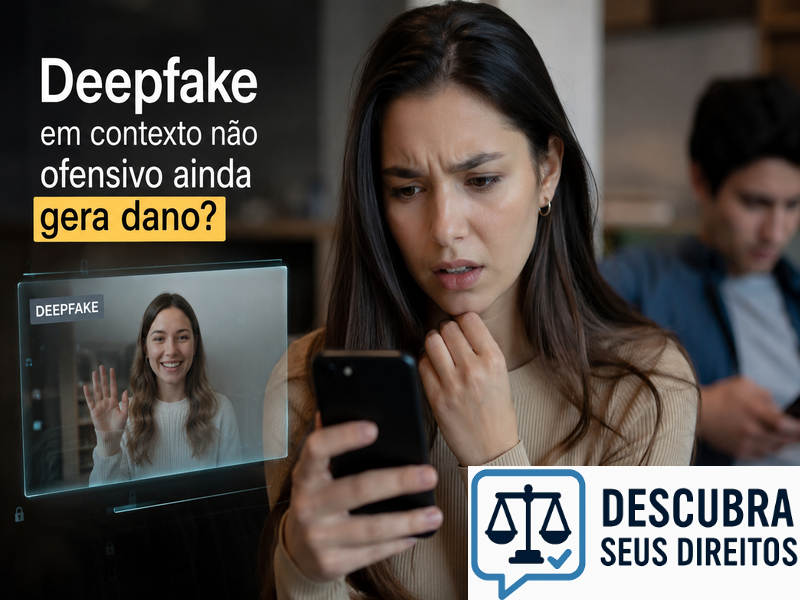 Deepfake em contexto não ofensivo ainda gera dano?
