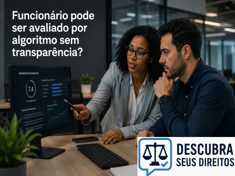Funcionário pode ser avaliado por algoritmo sem transparência?