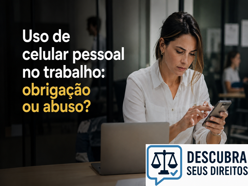Uso de celular pessoal no trabalho: obrigação ou abuso?