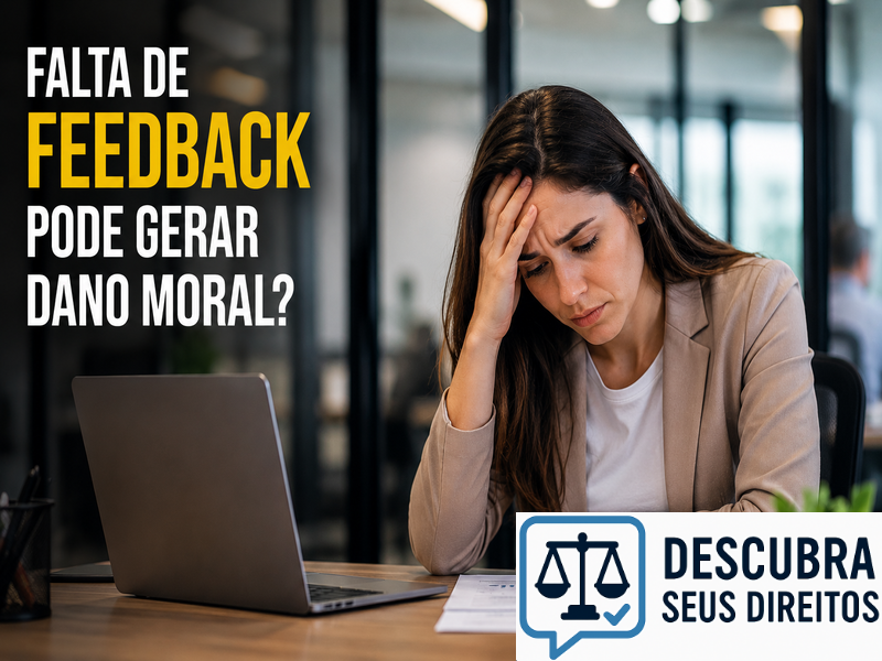 Falta de feedback pode gerar dano moral?