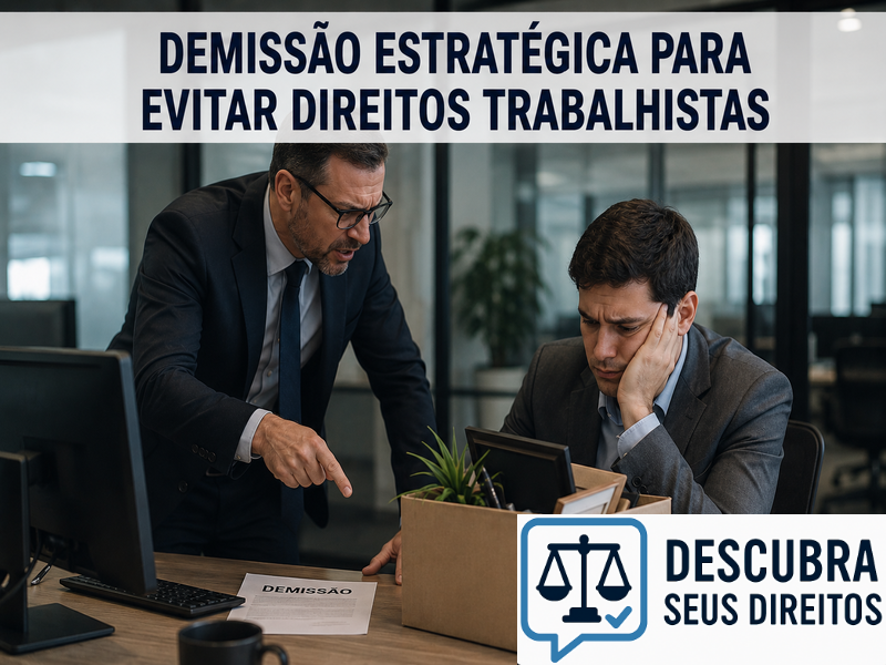 Demissão estratégica para evitar direitos trabalhistas: é legal?