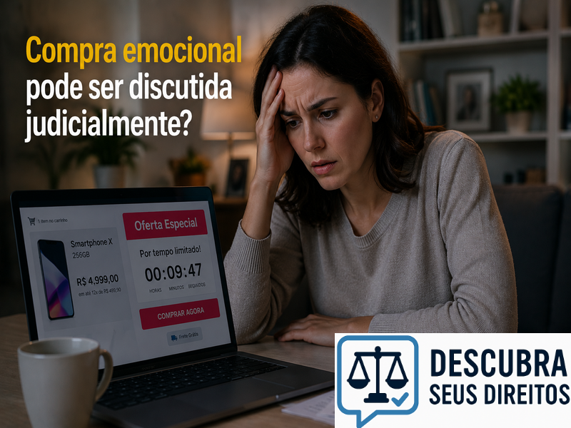Compra emocional pode ser discutida judicialmente?