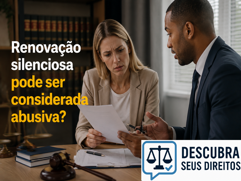 Renovação silenciosa pode ser considerada abusiva?
