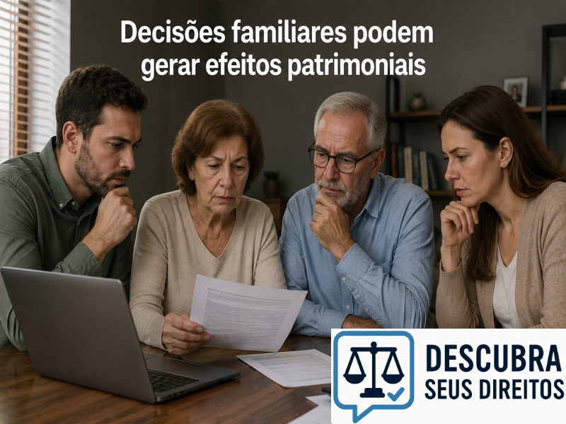 Decisões familiares podem gerar efeitos patrimoniais?