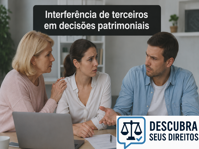 Interferência de terceiros em decisões patrimoniais pode gerar responsabilidade?