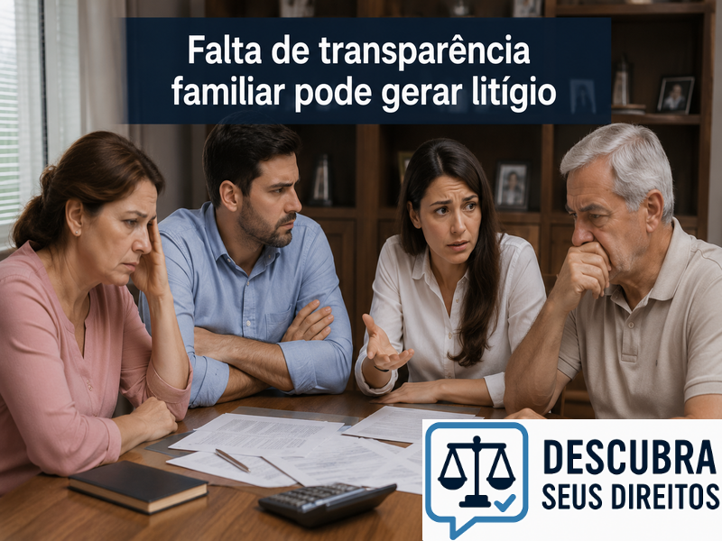 Falta de transparência familiar pode gerar litígio?