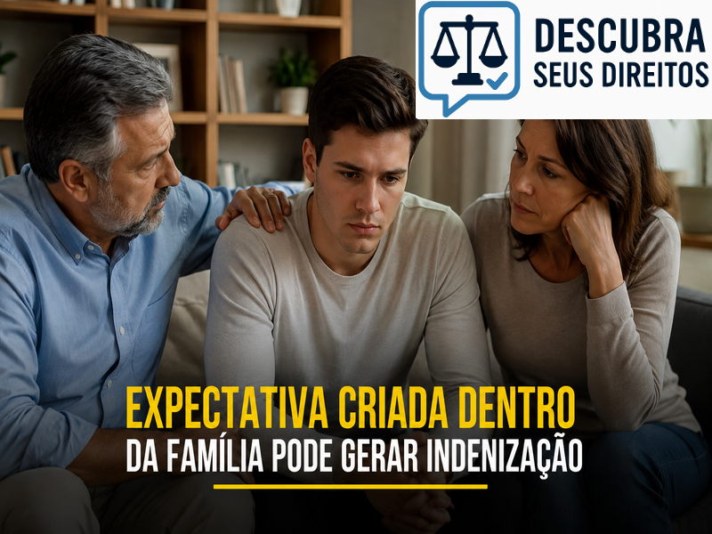 Expectativa criada dentro da família pode gerar indenização?