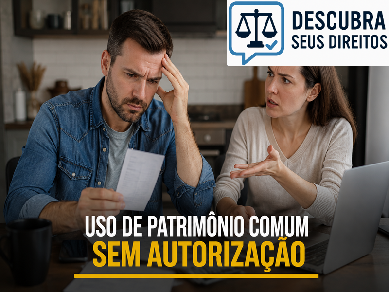 Uso de patrimônio comum sem autorização pode gerar responsabilidade?