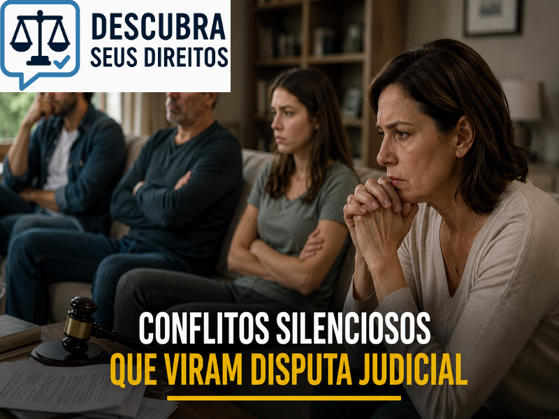 Conflitos silenciosos que viram disputa judicial?