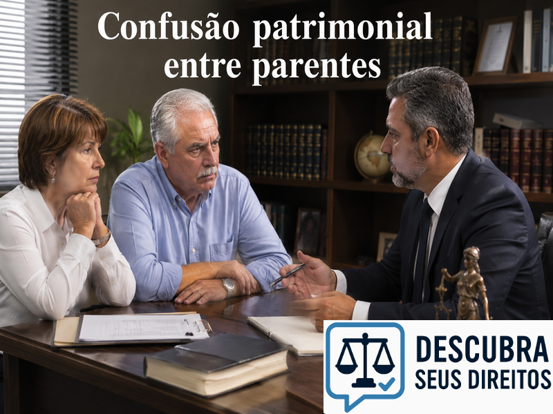 Confusão patrimonial entre parentes pode gerar problemas jurídicos?