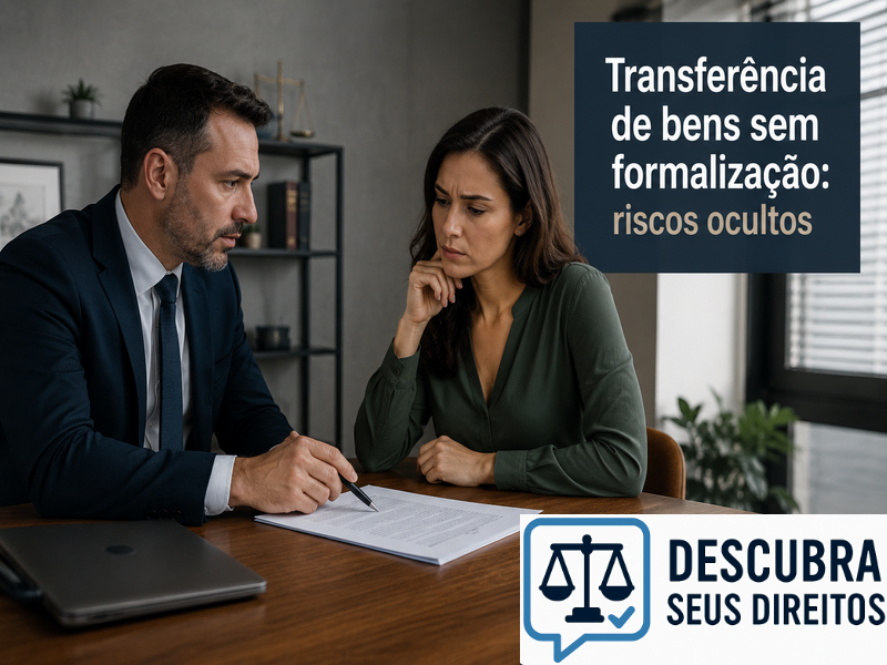 Transferência de bens sem formalização pode gerar riscos ocultos?