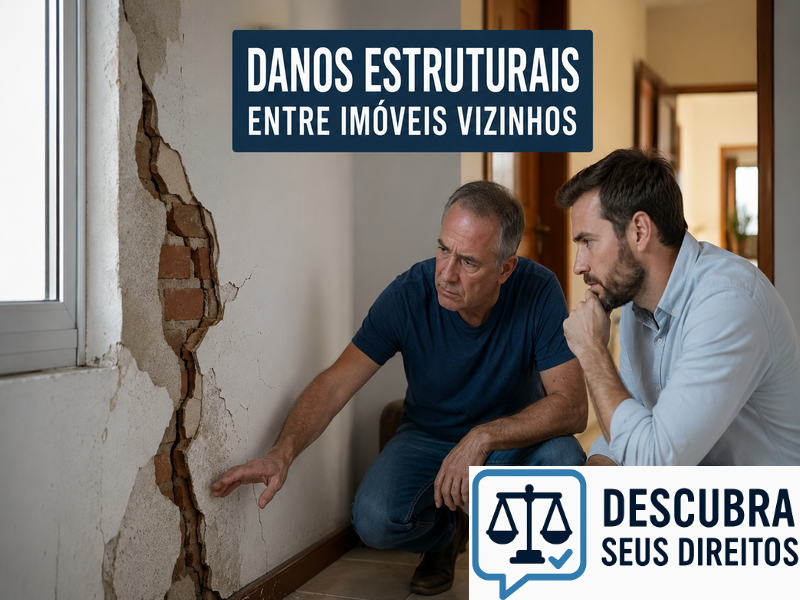 Danos estruturais entre imóveis vizinhos podem gerar responsabilização?