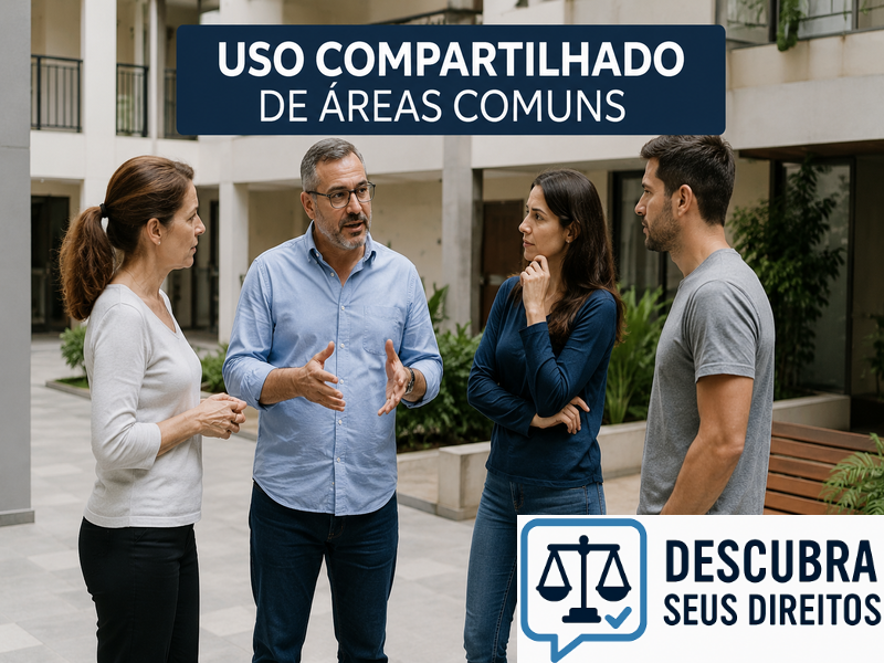 Uso compartilhado de áreas comuns pode gerar conflitos jurídicos?