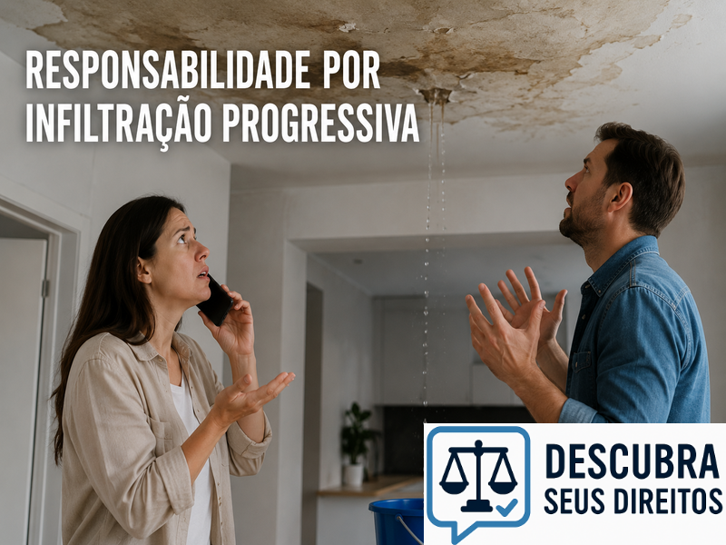 Responsabilidade por infiltração progressiva pode gerar conflitos jurídicos?