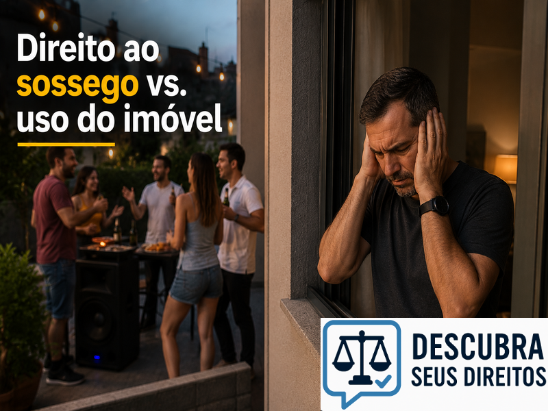 Direito ao sossego vs. uso do imóvel: onde está o limite?