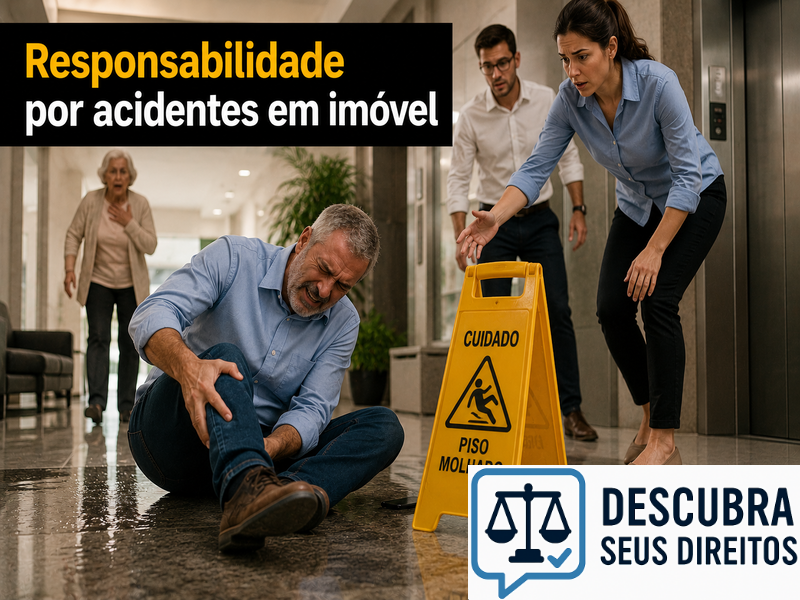 Responsabilidade por acidentes em imóvel pode gerar obrigação de indenizar?