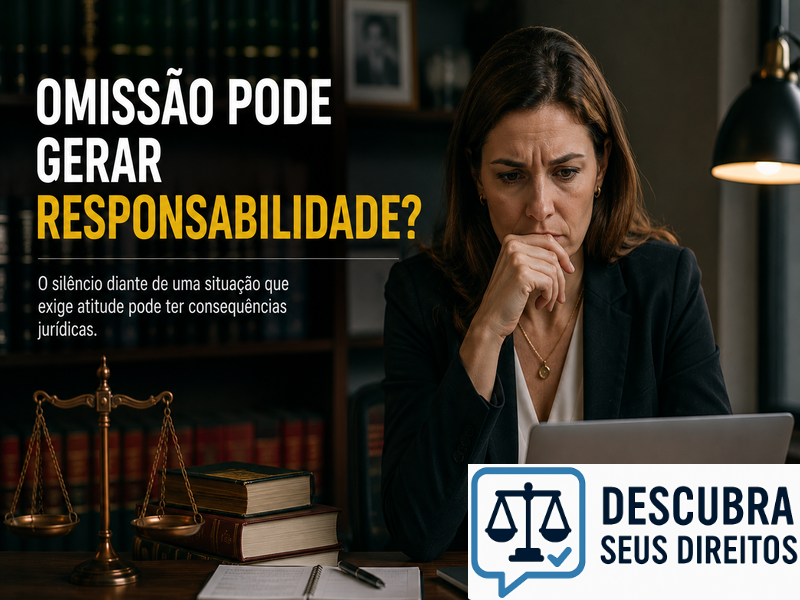 Omissão pode gerar responsabilidade jurídica?