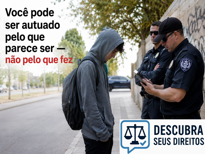 Você pode ser autuado pelo que parece ser — não pelo que fez
