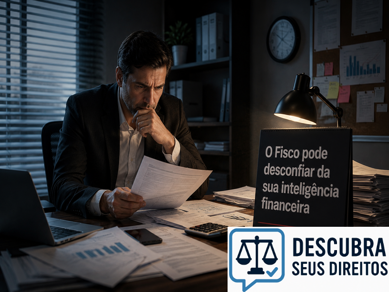 O Fisco pode desconfiar da sua inteligência financeira