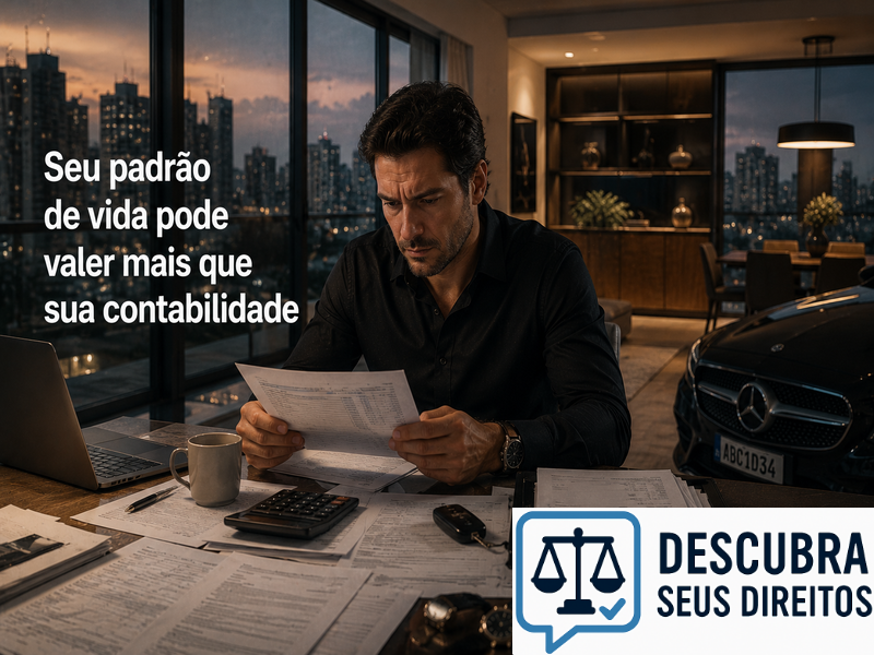 Seu padrão de vida pode valer mais que sua contabilidade