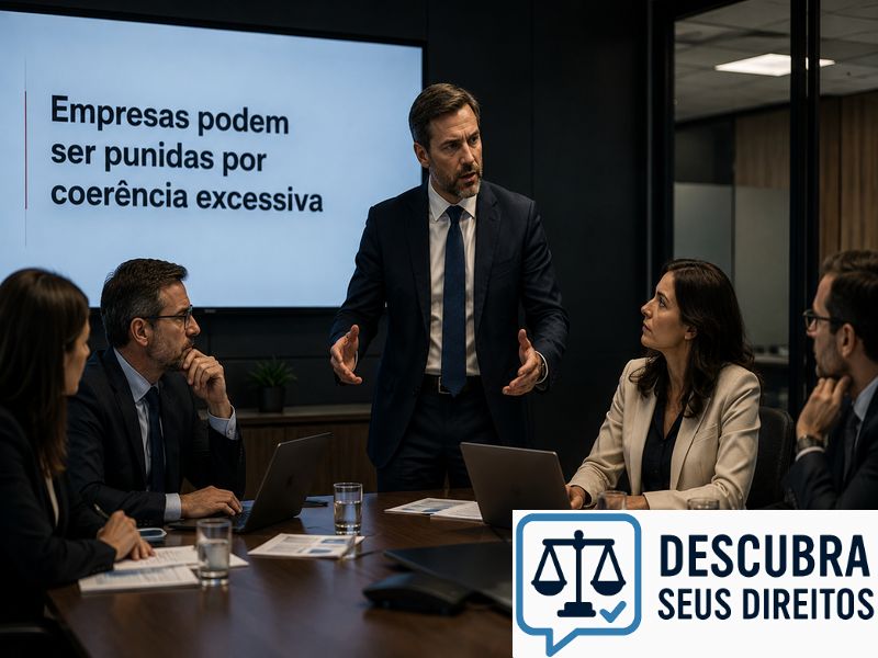 Empresas podem ser punidas por coerência excessiva