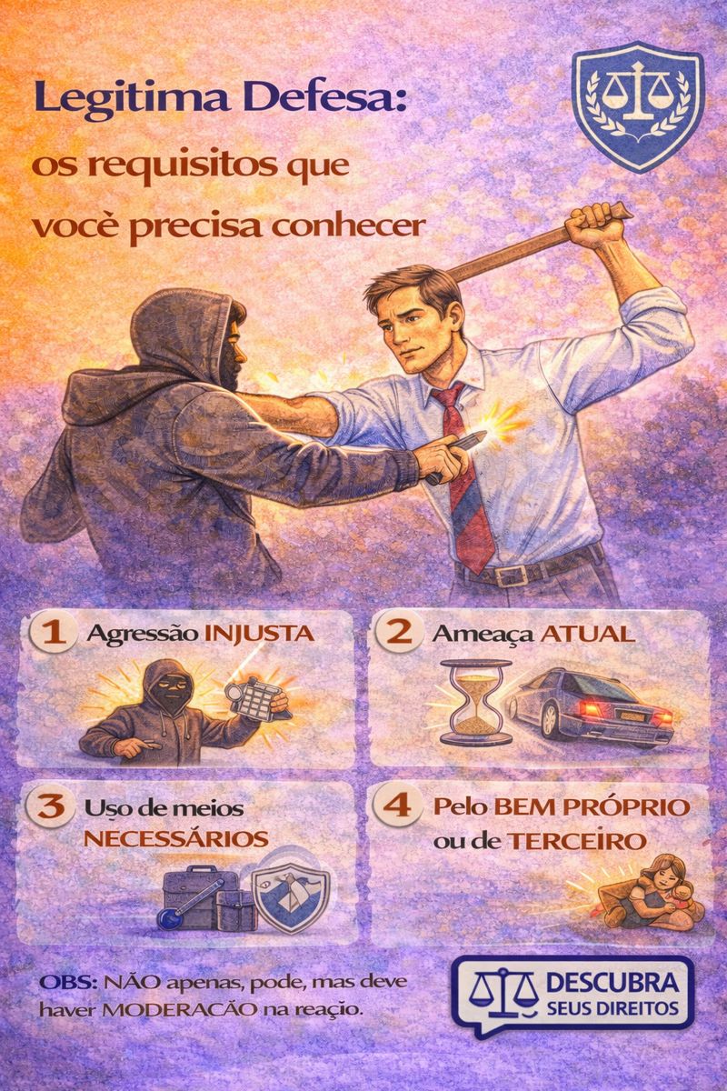 Legítima defesa: os requisitos que você precisa conhecer