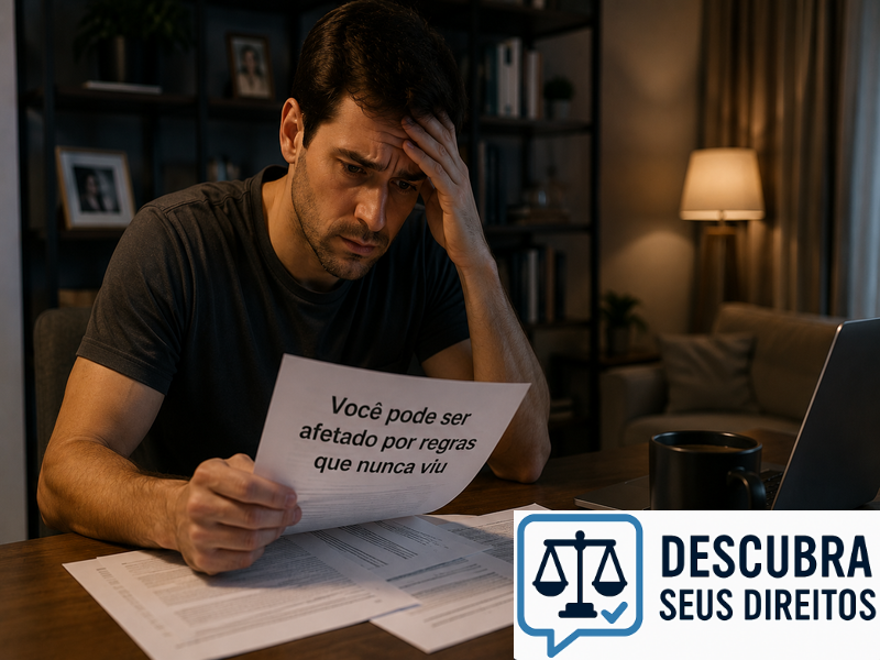 Você pode ser afetado por regras que nunca viu