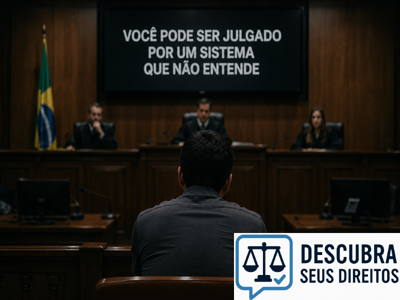 Você pode ser julgado por um sistema que não entende