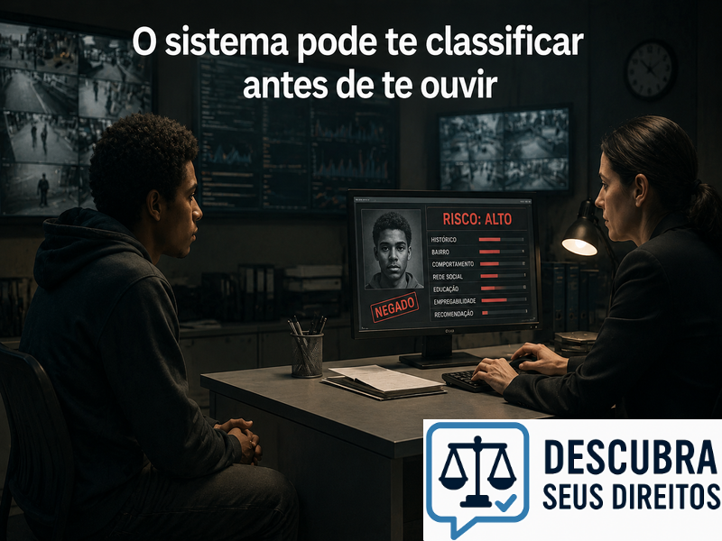 O sistema pode te classificar antes de te ouvir