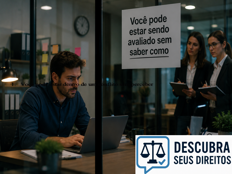 Você pode estar sendo avaliado sem saber como