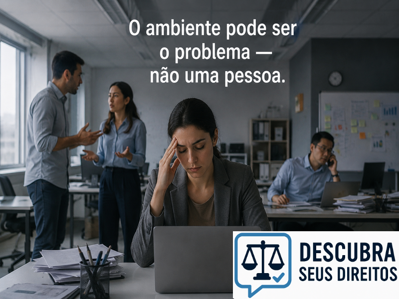O ambiente pode ser o problema — não uma pessoa