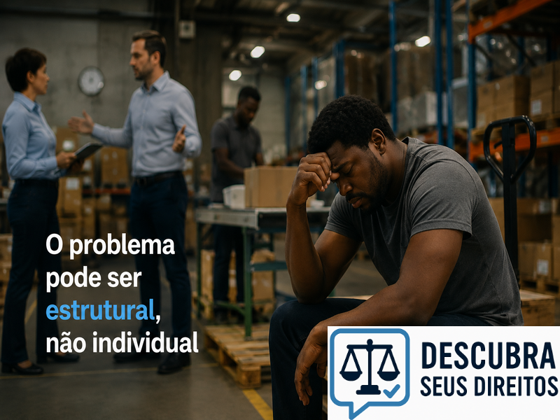 O problema pode ser estrutural, não individual