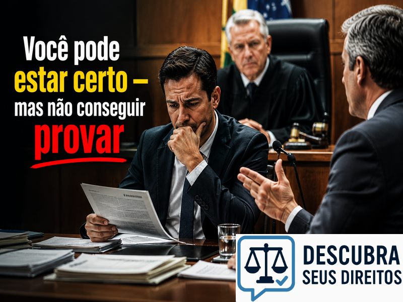Você pode estar certo — mas não conseguir provar