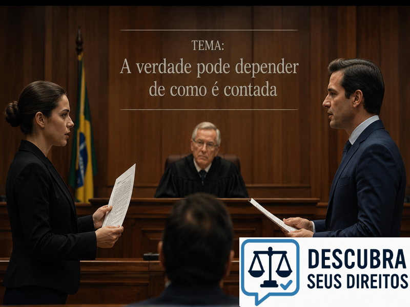 A verdade pode depender de como é contada