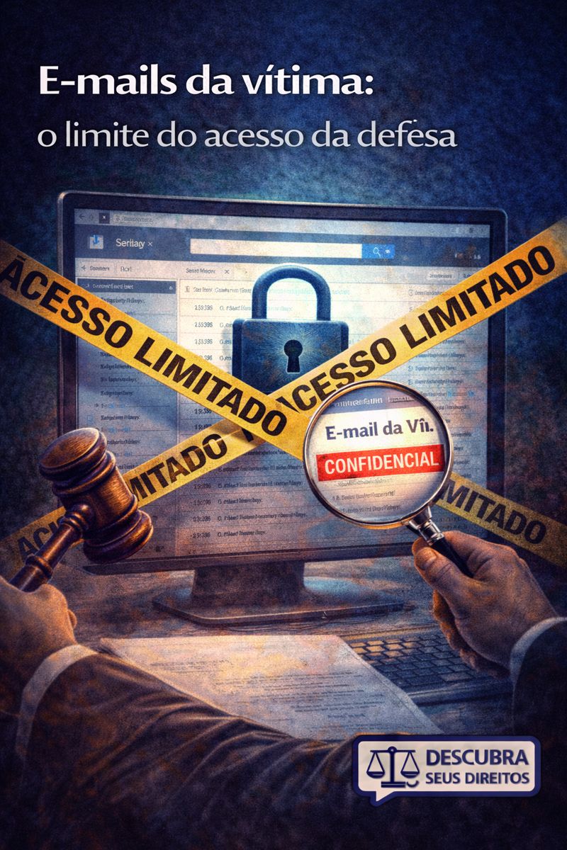 E-mails da vítima: o limite do acesso da defesa