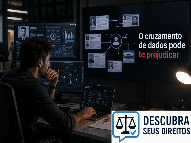 O cruzamento de dados pode te prejudicar